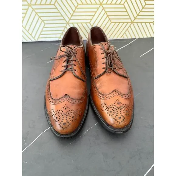 Allen Edmonds Men's Brown Leather OxfordsSize 9.5 B